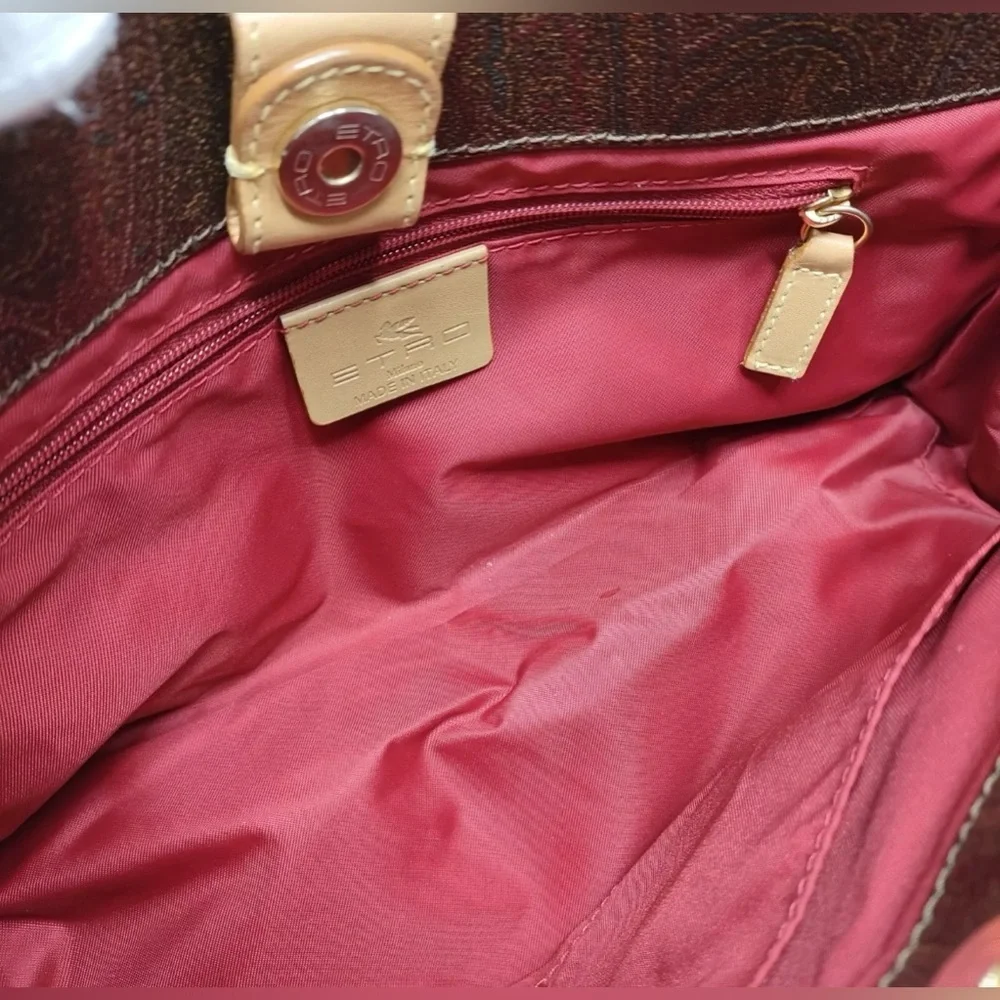 Etro‎ Paisley Boston Handbag